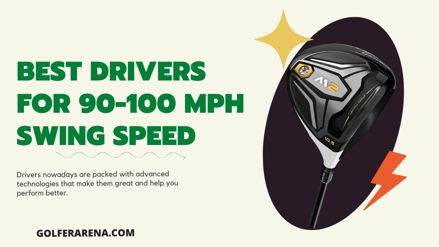 Top 6 Best Drivers For 90 100 mph Swing Speed 2022 GolferArena