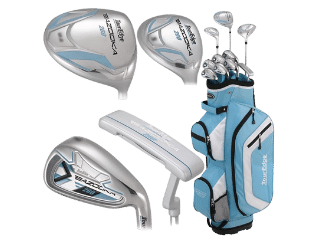 Tour Edge Golf- Ladies Bazooka 260 Complete Set with Bag