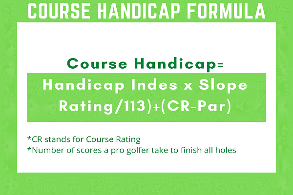 course handicap formula